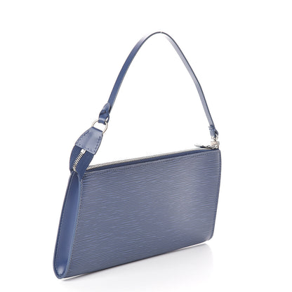 Louis Vuitton Epi Pochette Accessories 24 Myrtille 3 of 9