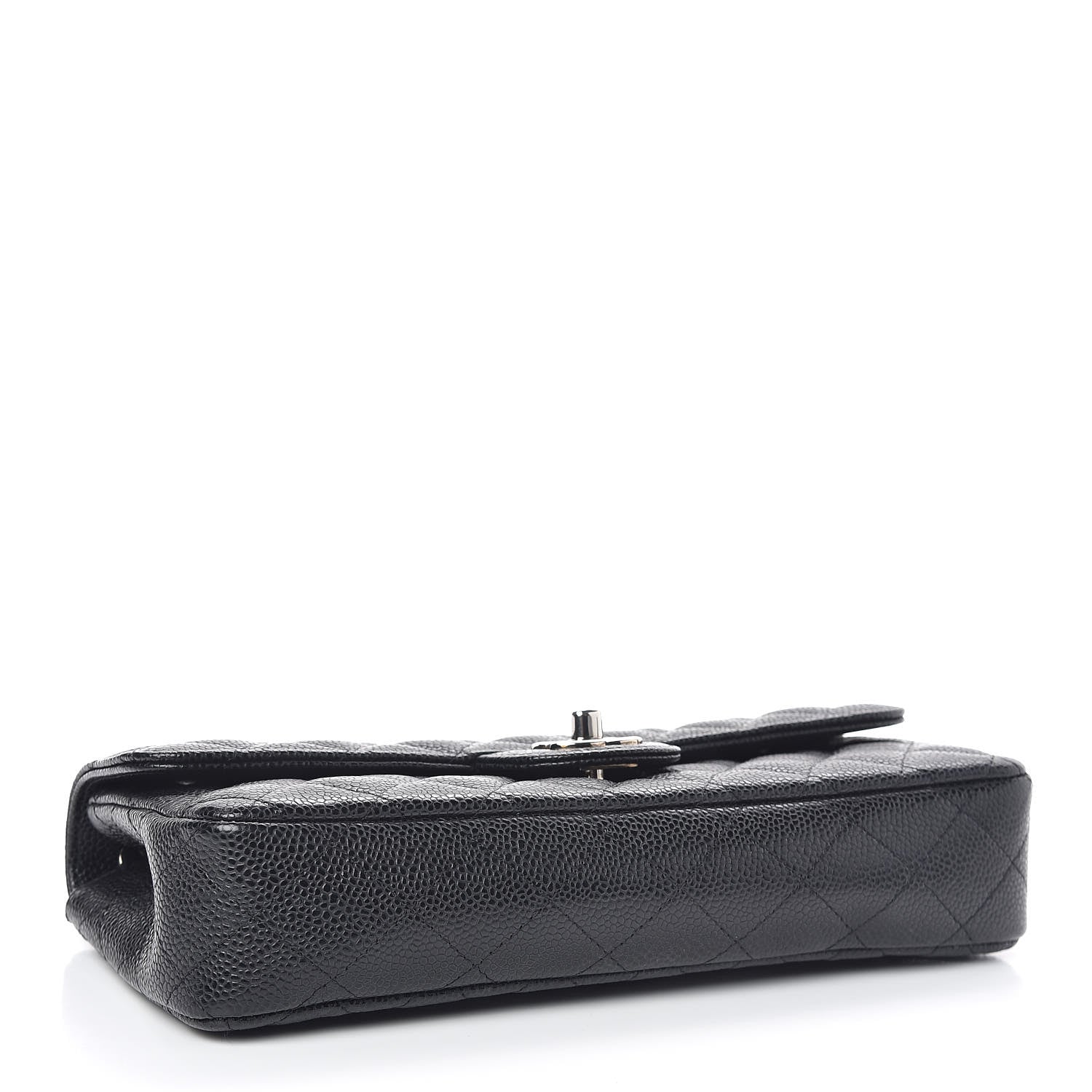 Chanel Caviar Quilted East West Flap Black 4 of 10