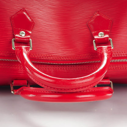 Louis Vuitton Epi Speedy 30 Rouge 8 of 8