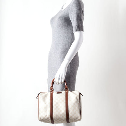 Gucci Monogram Medium Joy Boston Brown 2 of 9