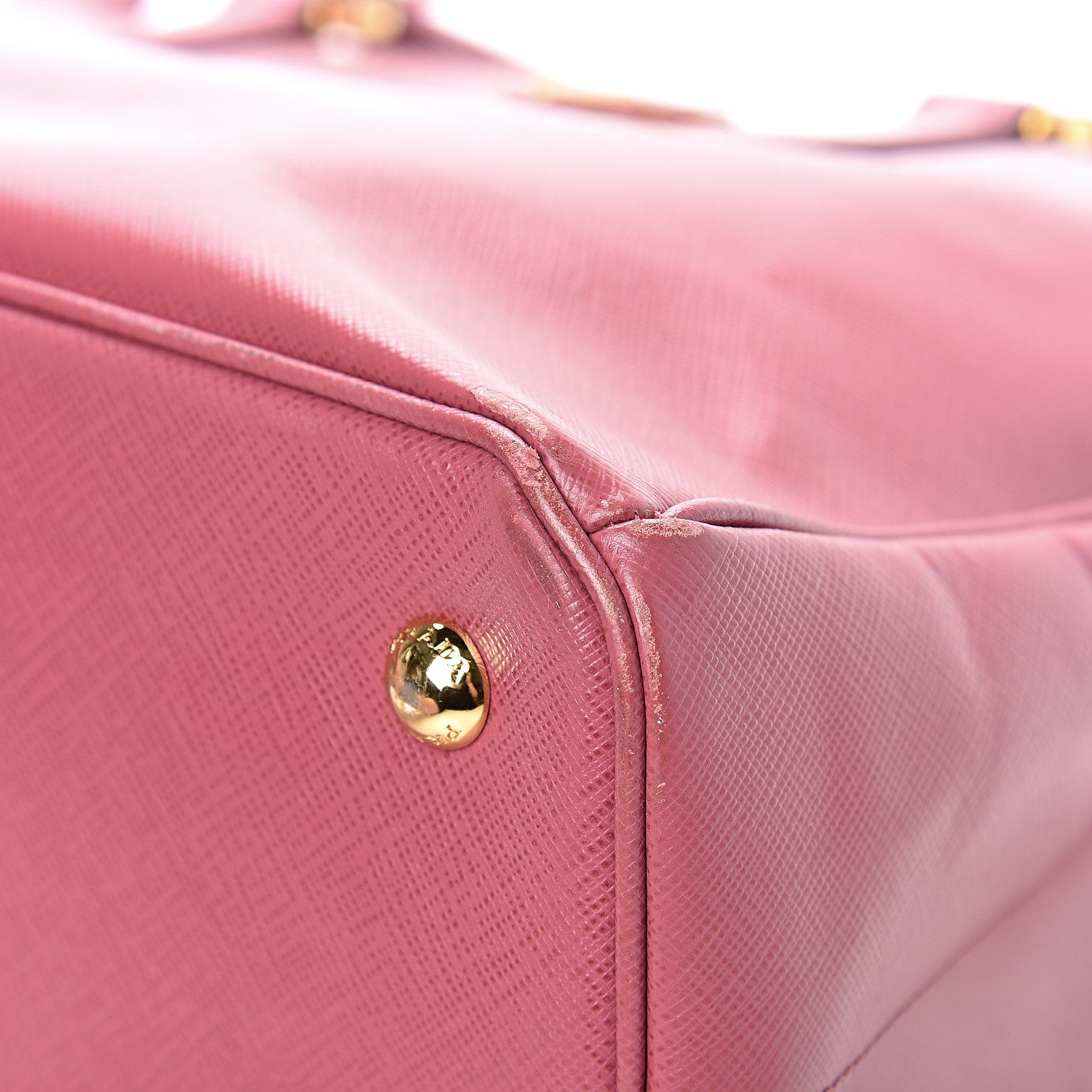 Prada Saffiano Lux Medium Tote Bruyere 10 of 20