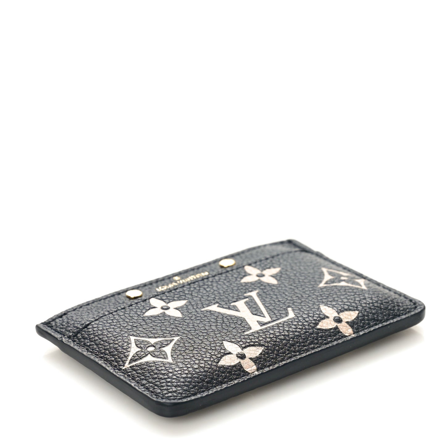Empreinte Monogram Giant Card Holder Black Beige