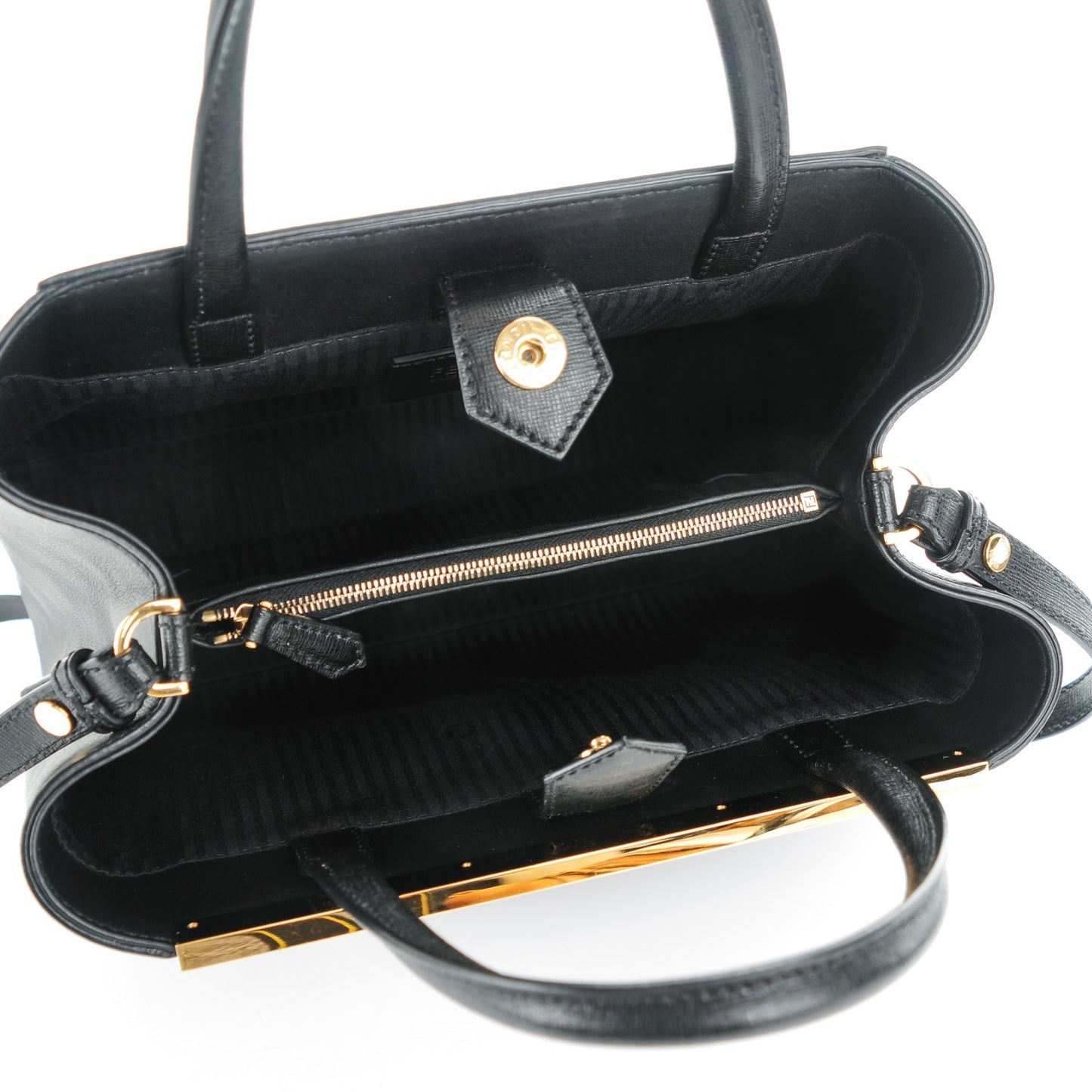 Vitello Elite Petite 2Jours Tote Black