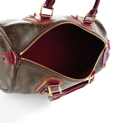 Louis Vuitton Monogram Mirage Speedy 30 Bordeaux 5 of 7