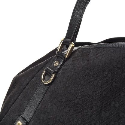 Gucci Monogram Medium Abbey Shoulder Bag Black 10 of 10