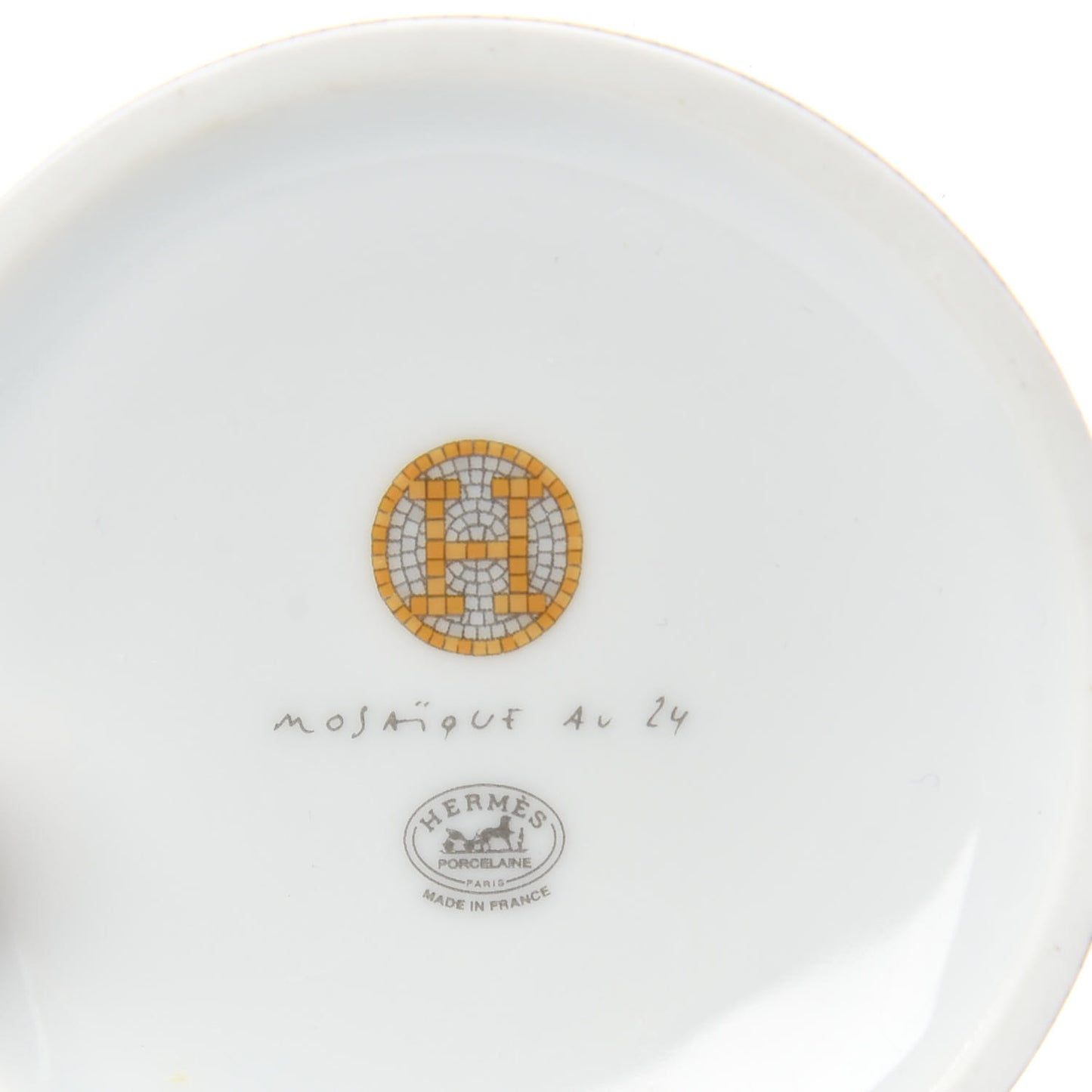 Porcelain Mosaique au 24 Mug Gold