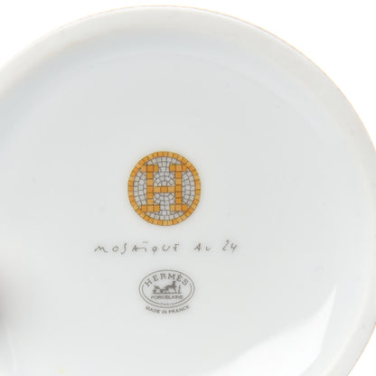 Hermes Porcelain Mosaique au 24 Mug Gold 4 of 5