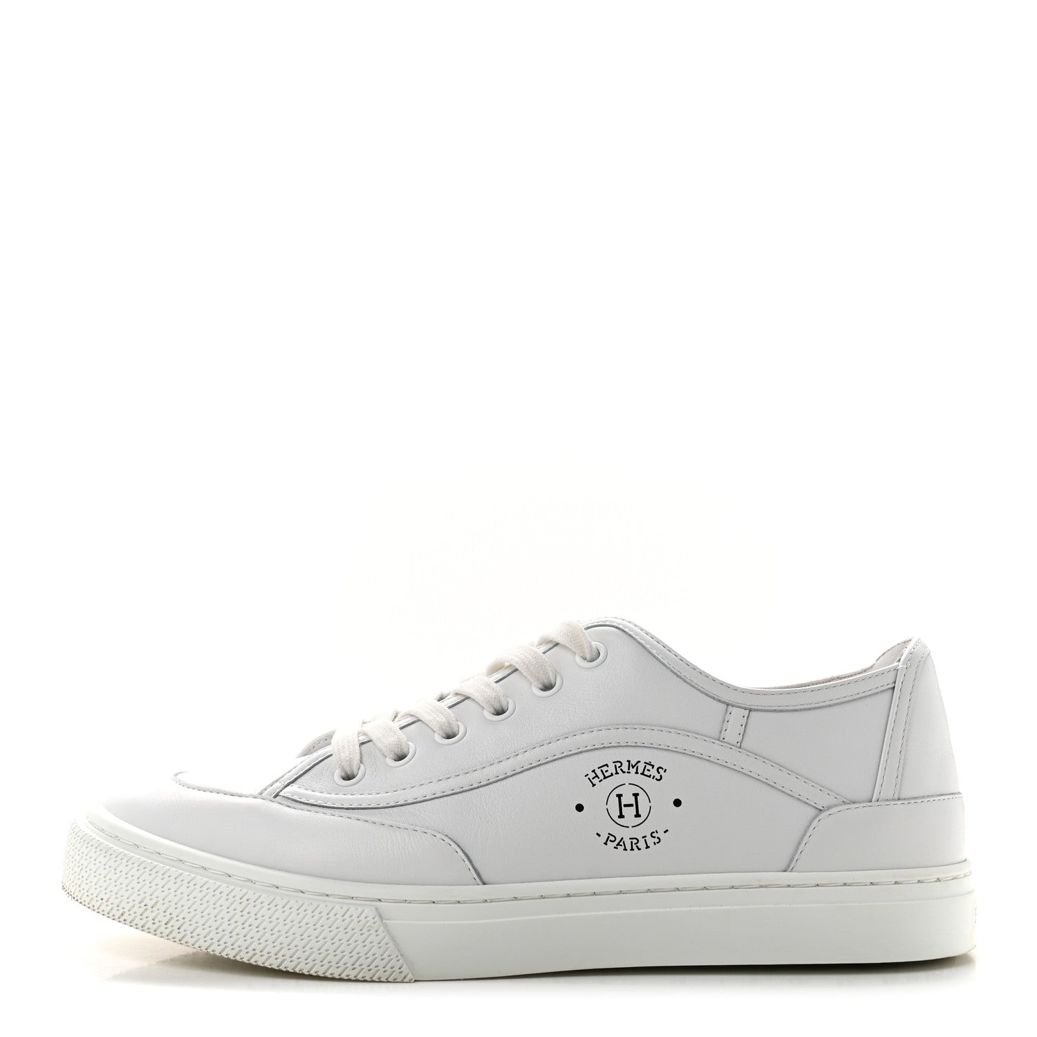 Hermes Calfskin Womens Get Sneakers 39 White 1 of 10