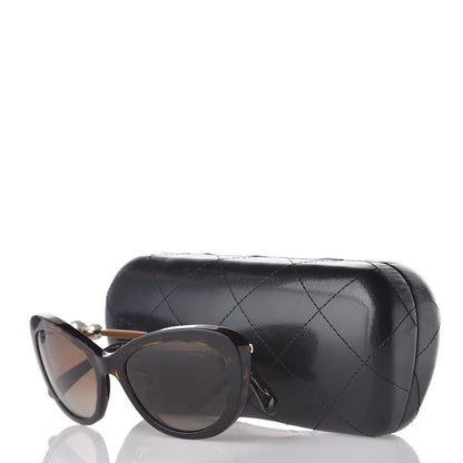 Chanel Cat Eye Pearl Sunglasses 5340-H Tortoise 7 of 7
