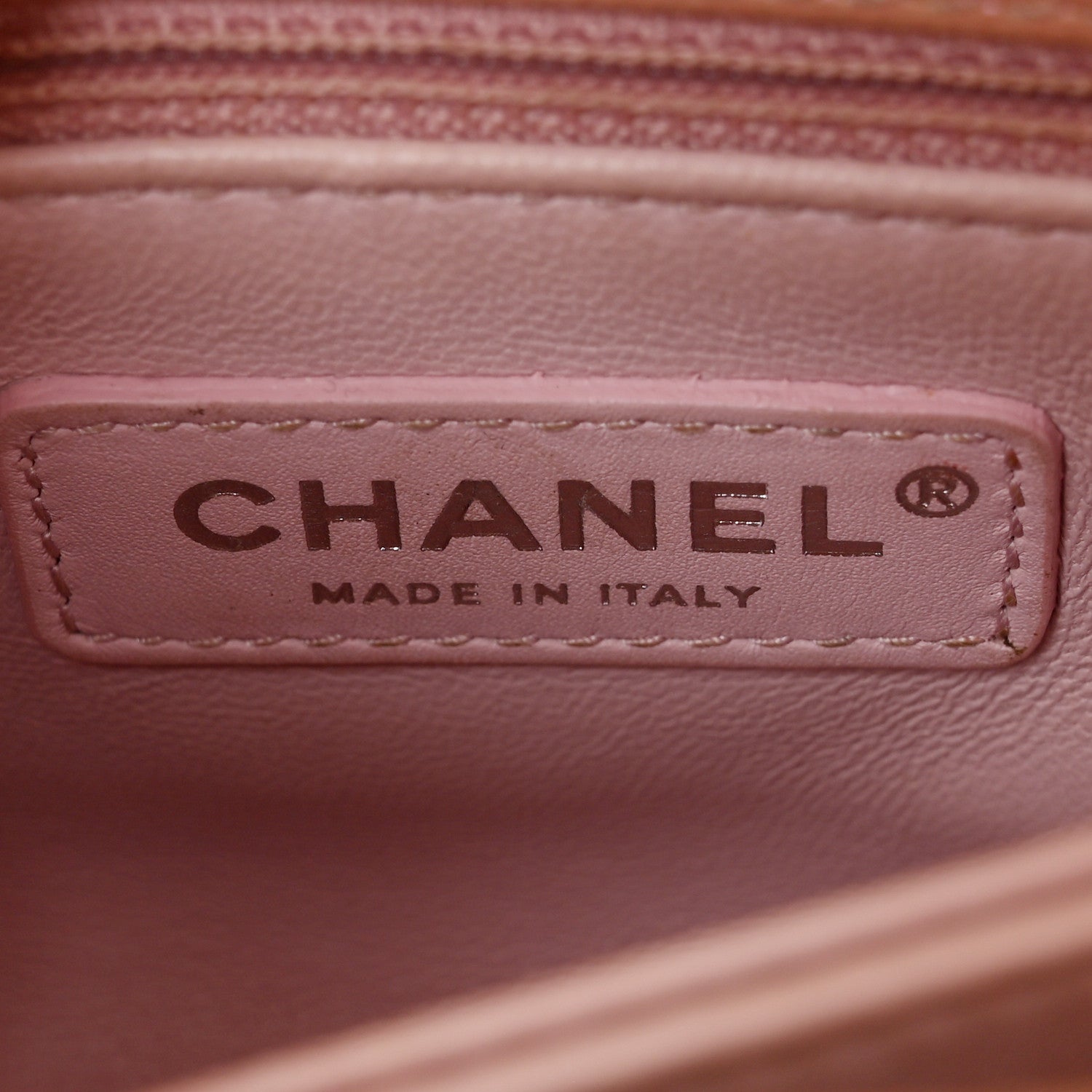 Chanel Iridescent Caviar Quilted Extra Mini Coco Handle Flap Light Pink 6 of 14
