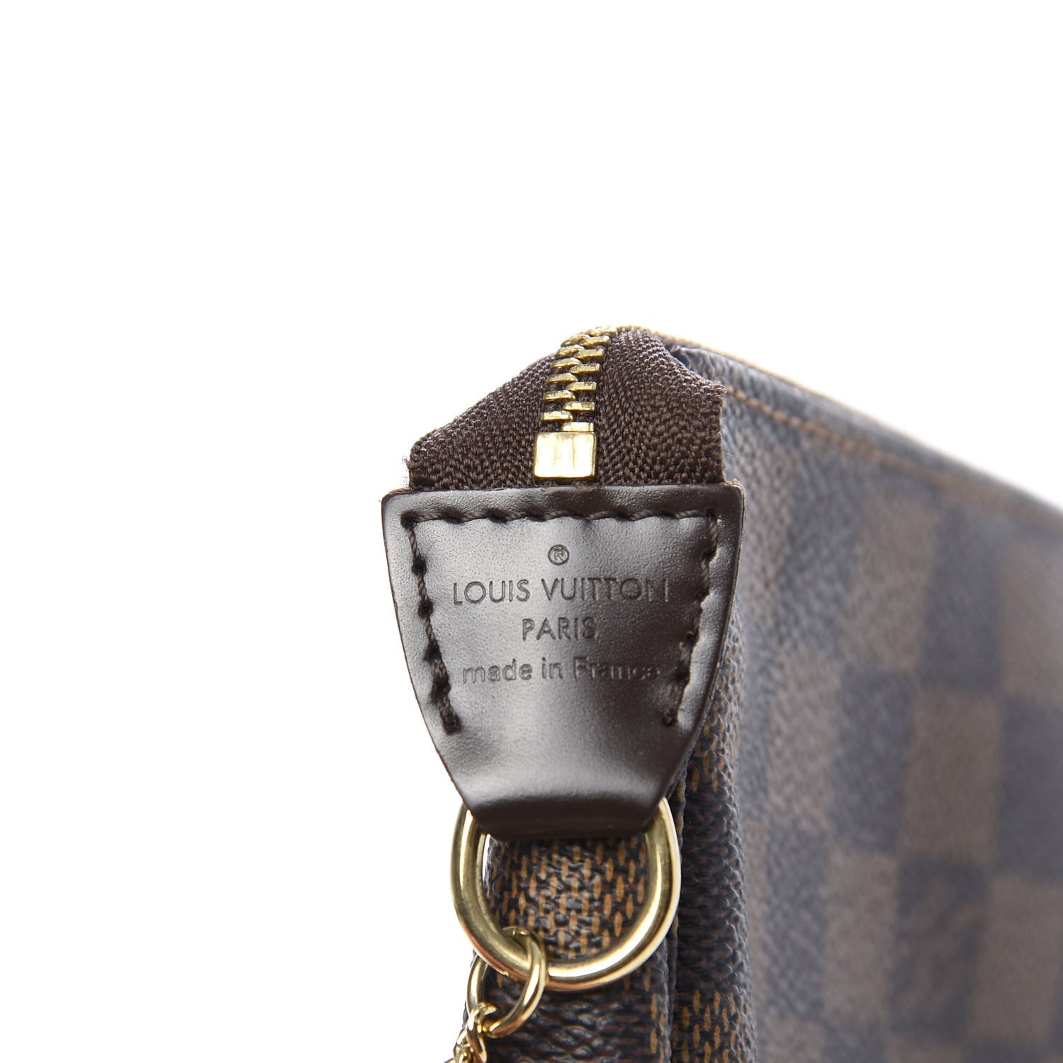 Louis Vuitton Damier Ebene Mini Pochette Accessories 6 of 9