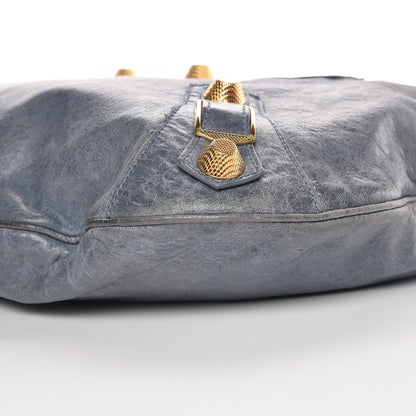 Balenciaga Chevre Giant 21 Gold Hardware Hobo Bleu 11 of 16