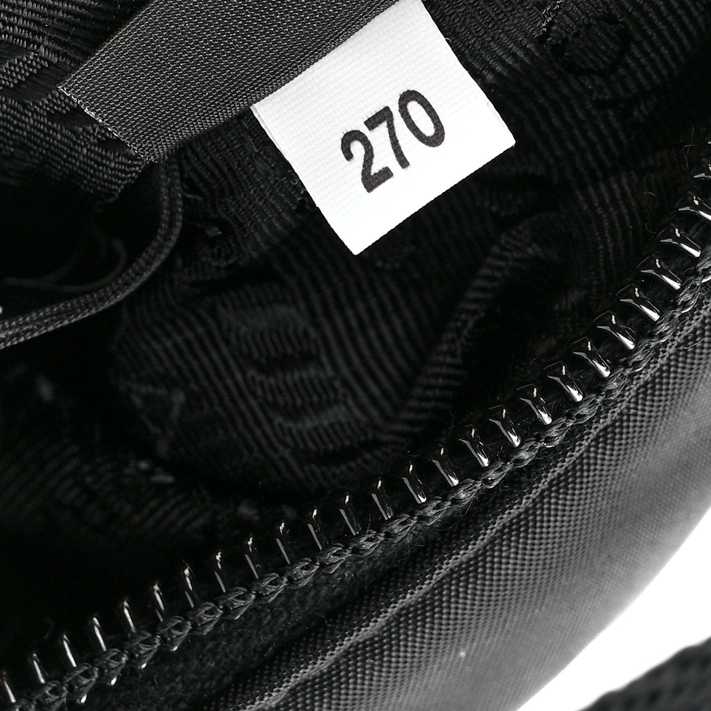 Tessuto Nylon Mini Re-Edition 2000 Bag Black