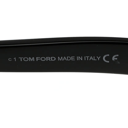 Tom Ford Acetate Whyat Square Sunglasses TF709 Black 6 of 8