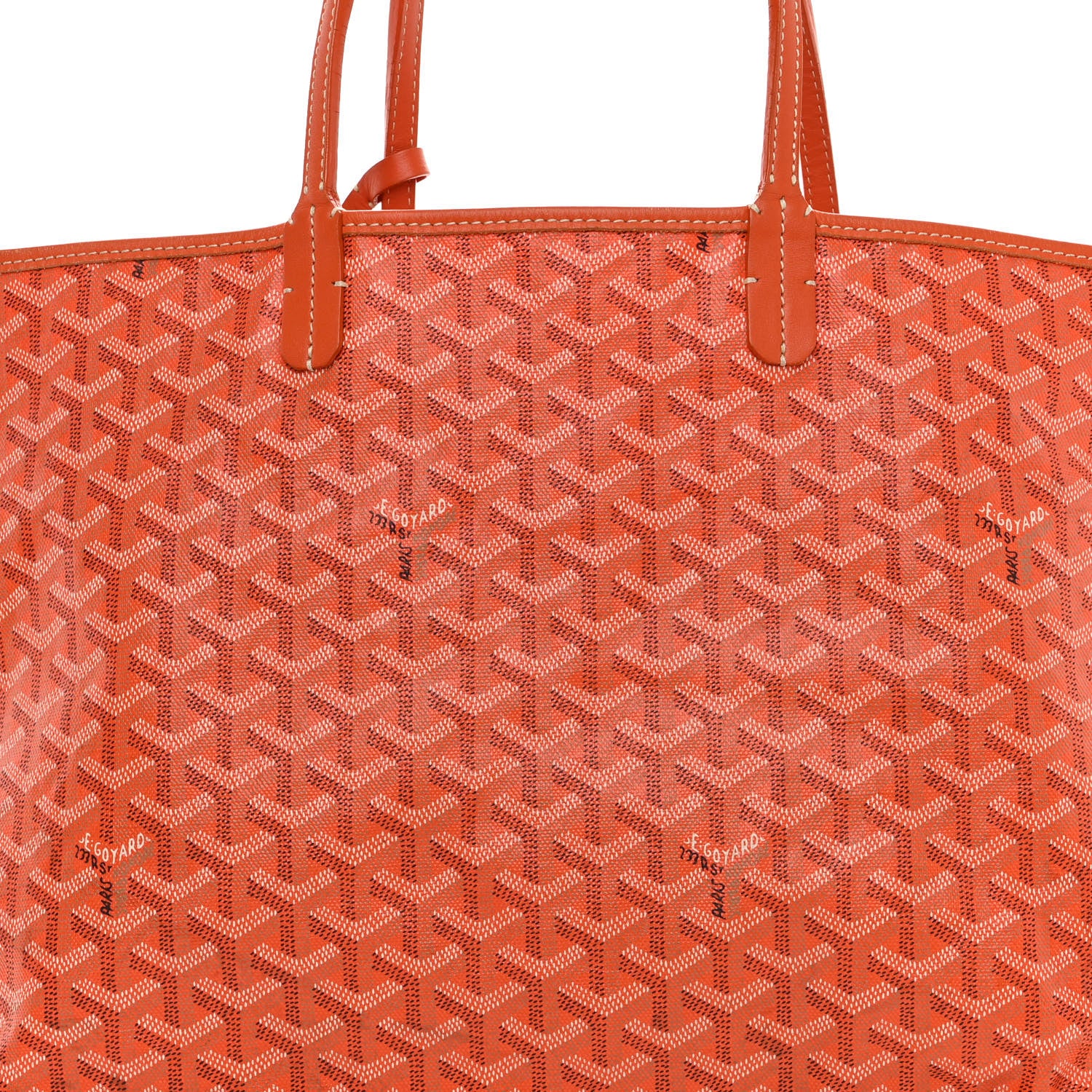 Goyard Goyardine Saint Louis PM Orange 7 of 10