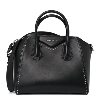 Givenchy Calfskin Small Studded Antigona Black 1 of 12