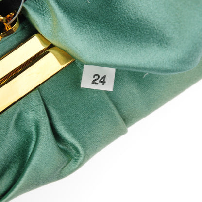 Prada Satin Pochette Menta 7 of 7