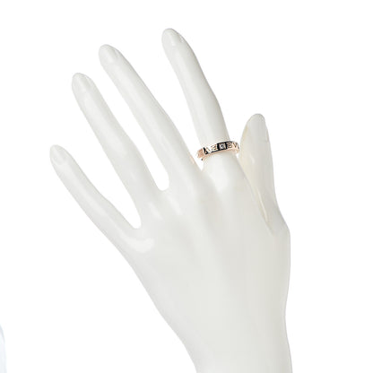 Bulgari 18K Rose Gold Diamond B.Zero1 Essential Band Ring 50 5.5 2 of 5