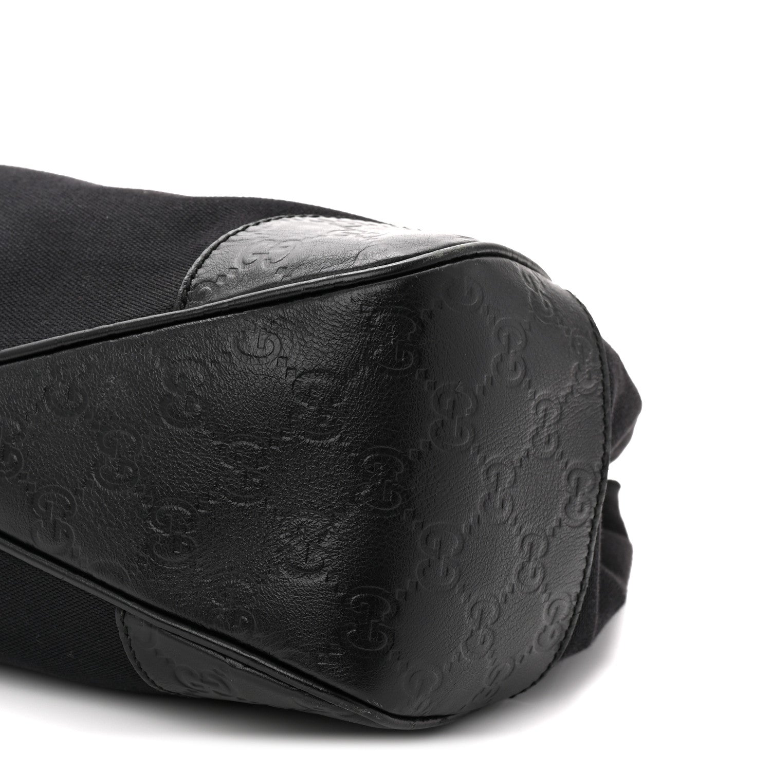 Gucci Canvas Guccissima Hobo Black 10 of 12