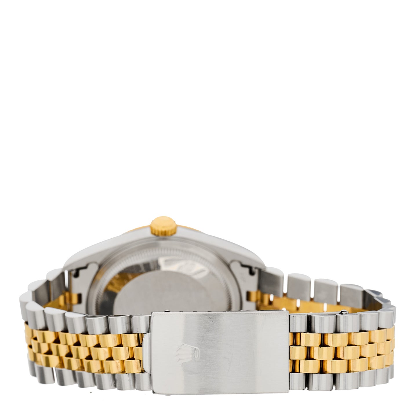 Stainless Steel 18K Yellow Gold Diamond 36mm Oyster Perpetual Datejust Watch Champagne Jubilee 16233