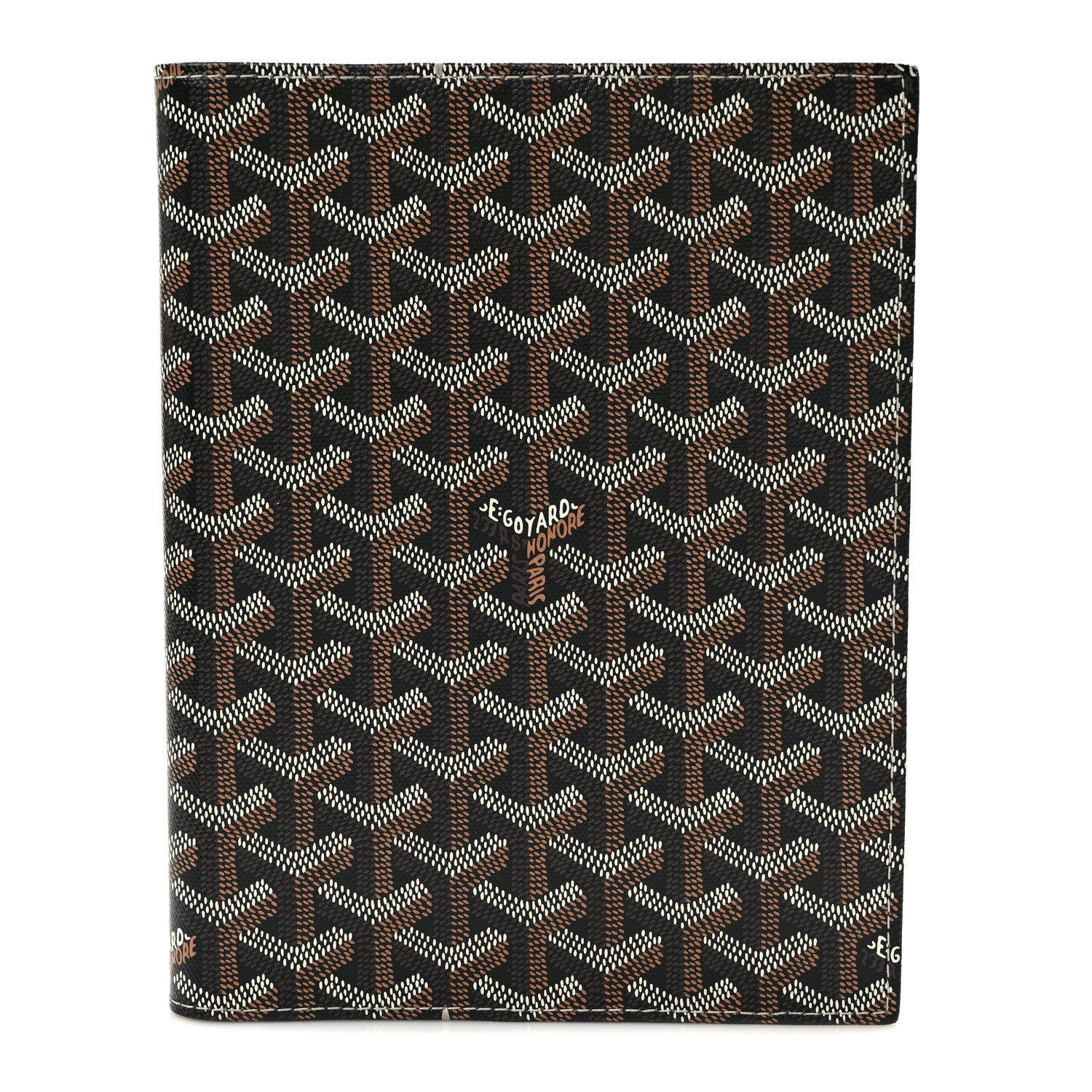 Goyard Goyardine Agenda Cover Black Gold 1 of 7