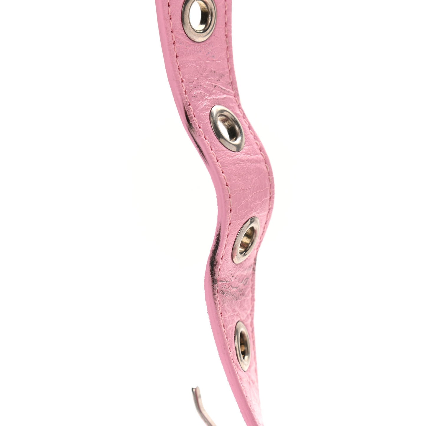Agneau Arena Le Cagole Shoulder Bag XS Candy Pink