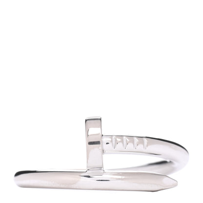 Cartier 18K White Gold Juste Un Clou Ring 59 8.75 1 of 5
