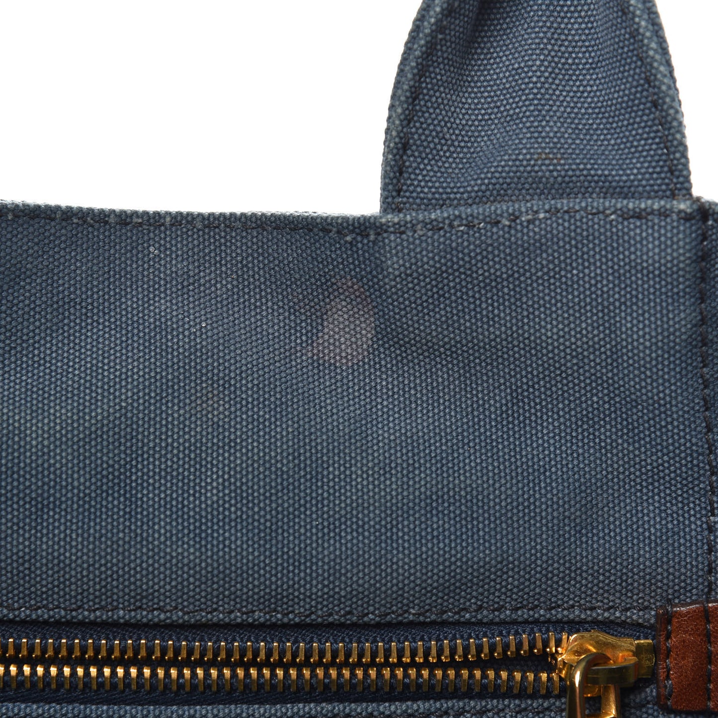 Canvas Canapa Logo Tote Blue