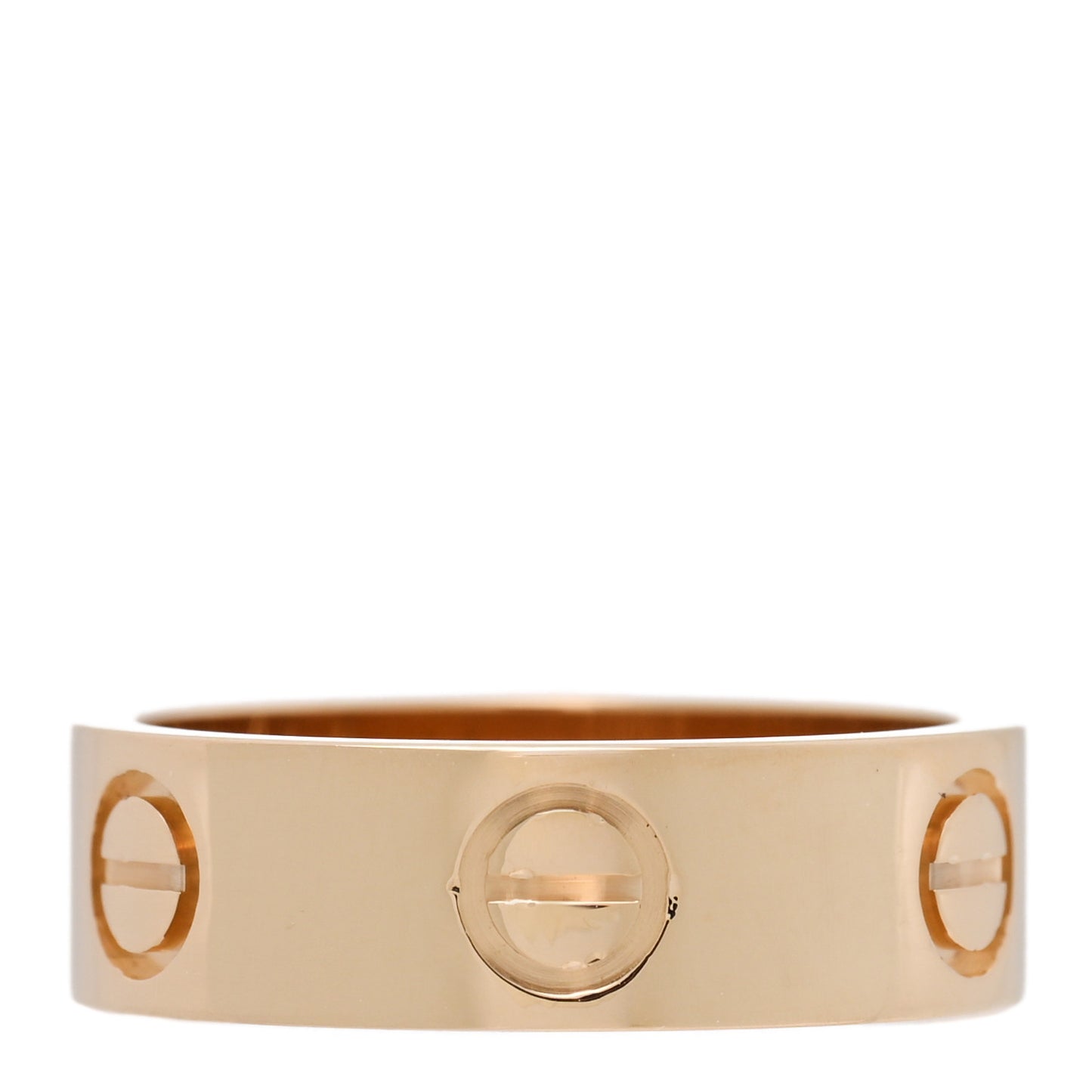 18K Yellow Gold 5.5mm LOVE Ring 50 5.25