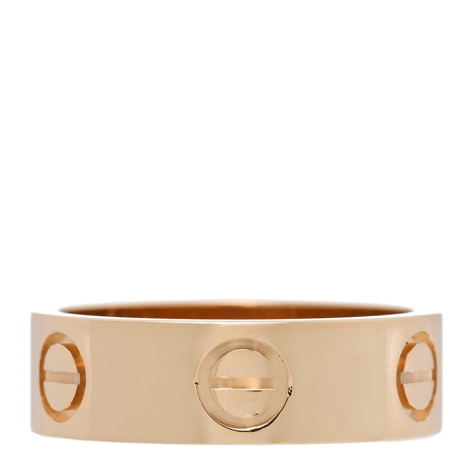 Cartier 18K Yellow Gold 5.5mm LOVE Ring 50 5.25 1 of 5
