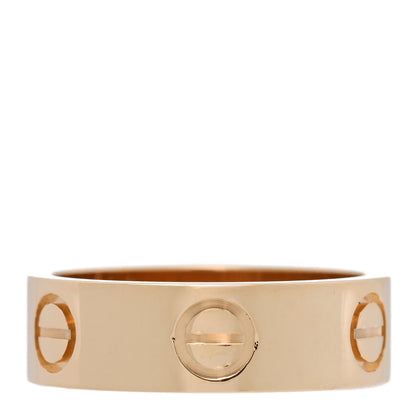 Cartier 18K Yellow Gold 5.5mm LOVE Ring 50 5.25 1 of 5