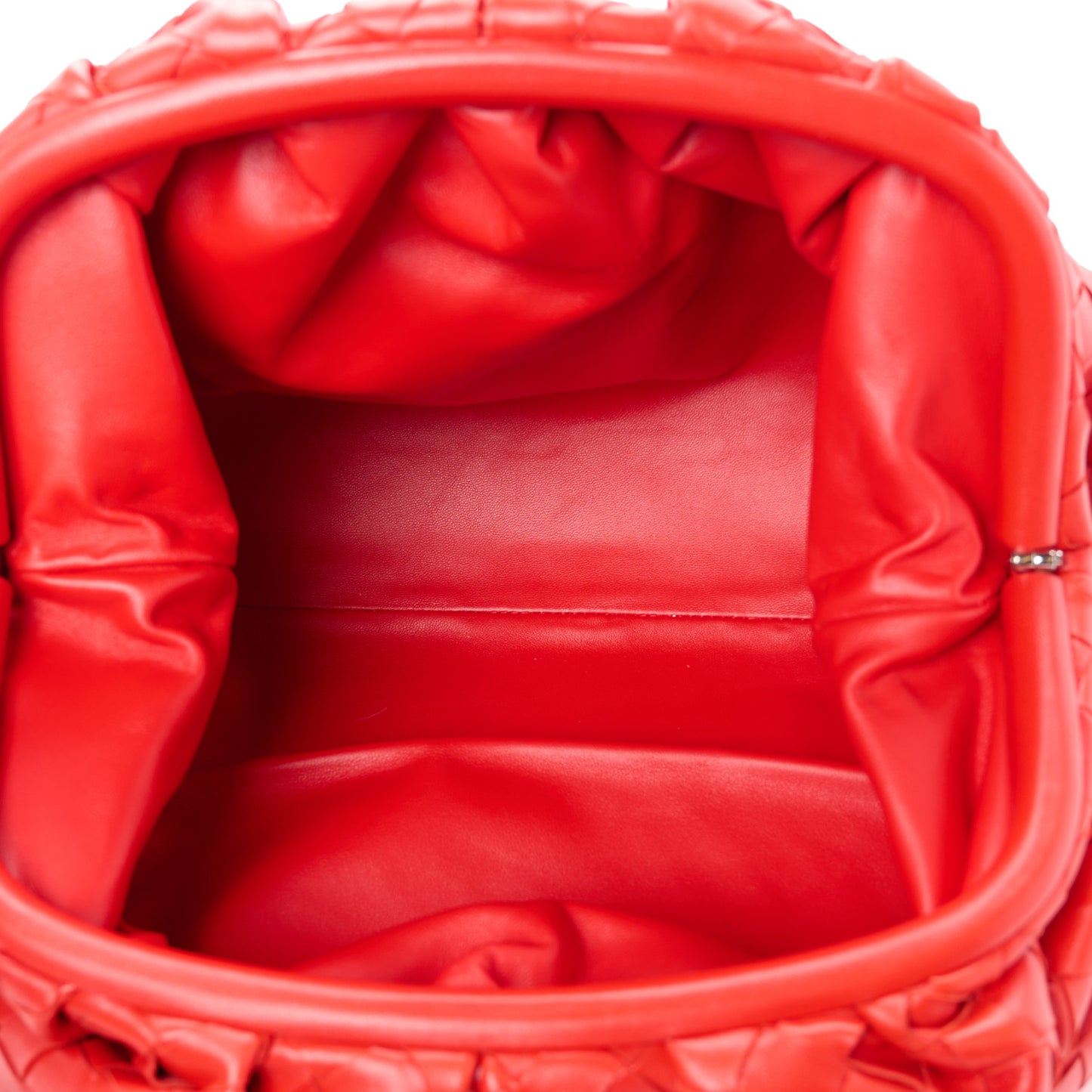 Nappa Maxi Intrecciato The Pouch Oversized Clutch Lollipop