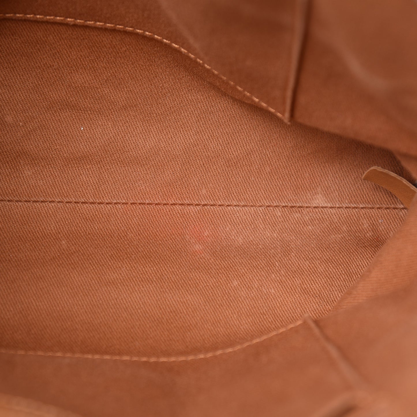 Grained Vegetal Calfskin Small Urban Shopping Tote Camel