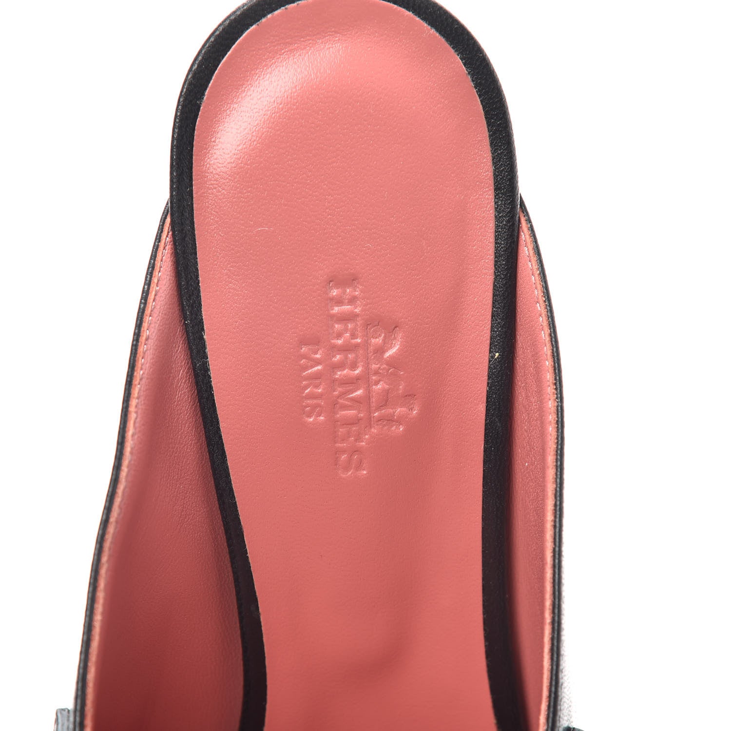 Hermes Goatskin Trocadero Mule 37 Black 5 of 7