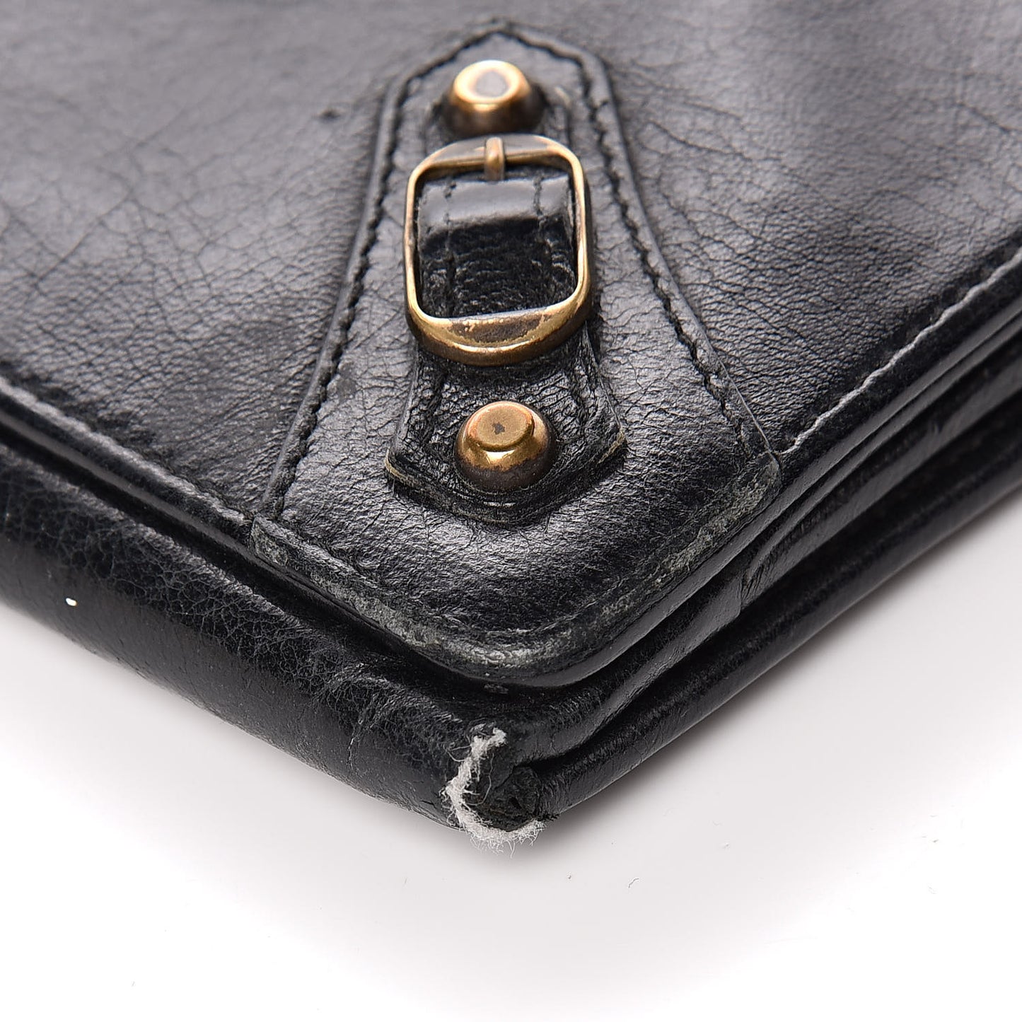 Chevre Classic Hardware Classic Hardware Money Wallet Black