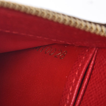 Louis Vuitton Damier Ebene Complice Trunks and Bags Wallet Red 7 of 8