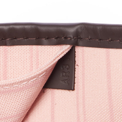 Louis Vuitton Damier Ebene Neo Neverfull MM Rose Ballerine 8 of 8