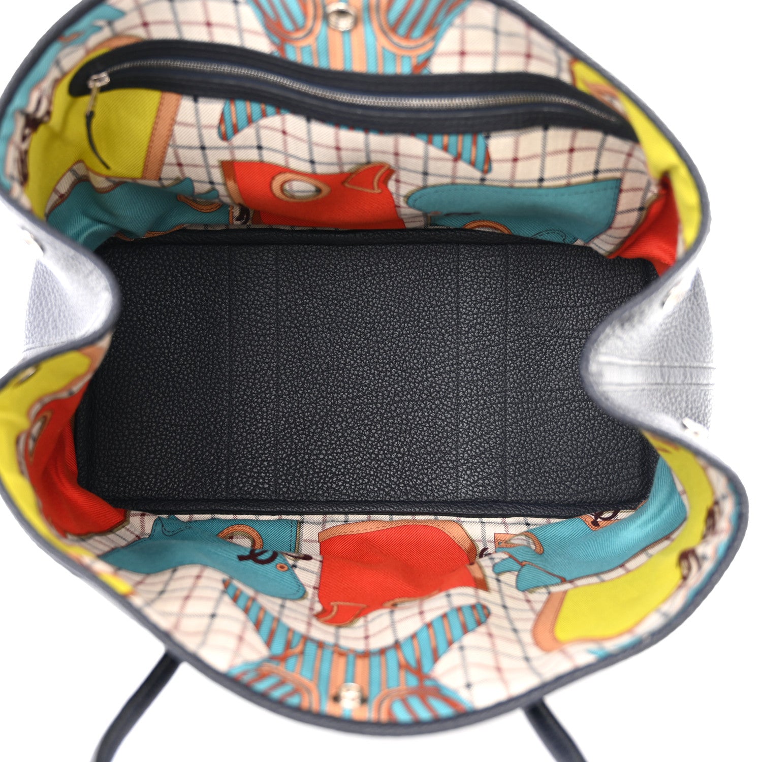 Hermes Negonda Garden Party 36 MM Bleu Indigo Atoll Lime 5 of 9