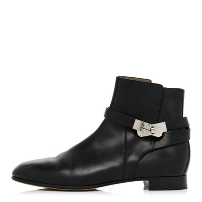 Hermes Calfskin Neo Ankle Boots 41 Black 1 of 13