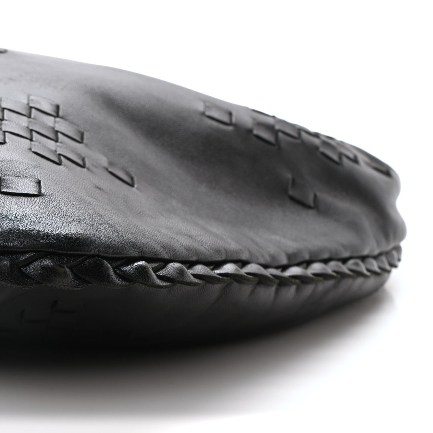 Bottega Veneta Nappa Intrecciato Patchwork Medium Hobo Black 10 of 10