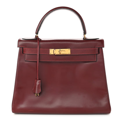 Hermes Box Kelly Retourne 28 Rouge H 2 of 25