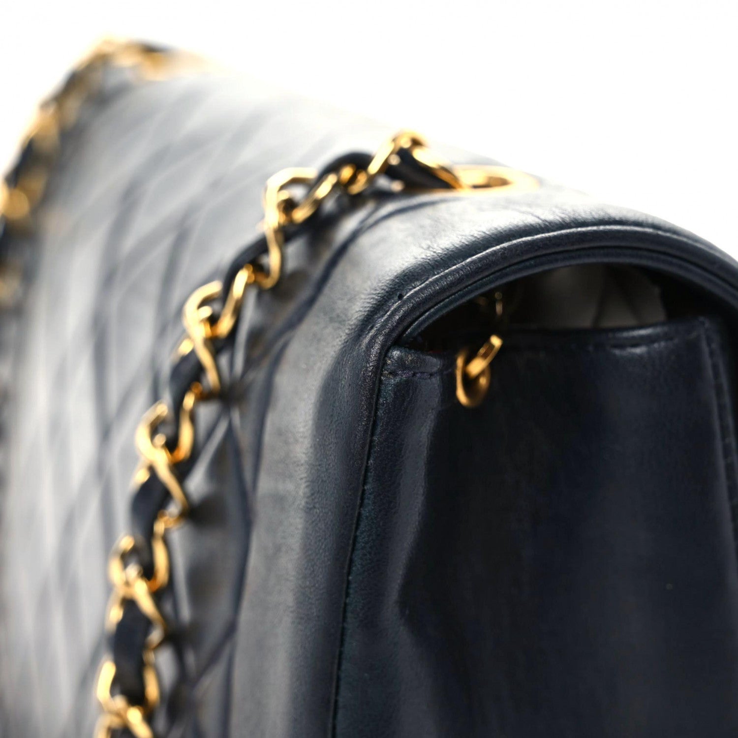 Chanel Lambskin Quilted Medium Single Flap Black 17 of 17