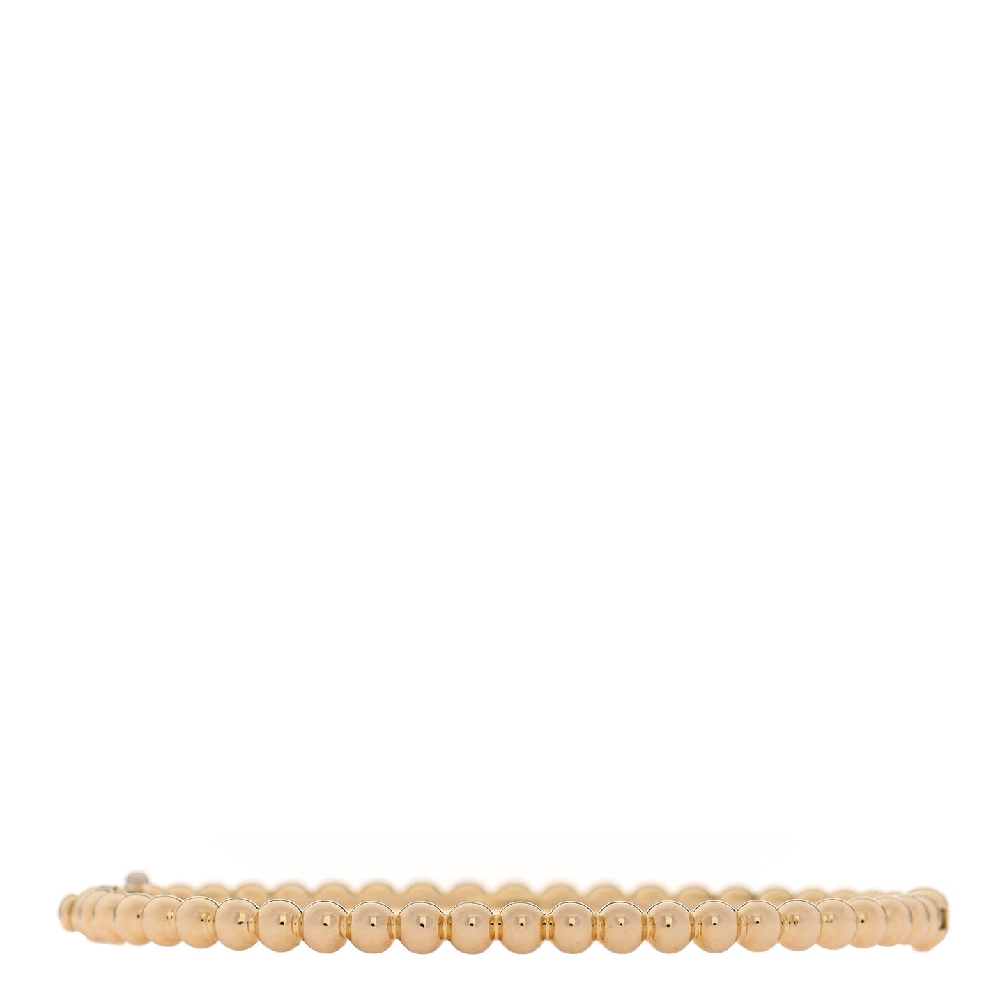 18K Yellow Gold Perlee Pearls of Gold Bracelet S