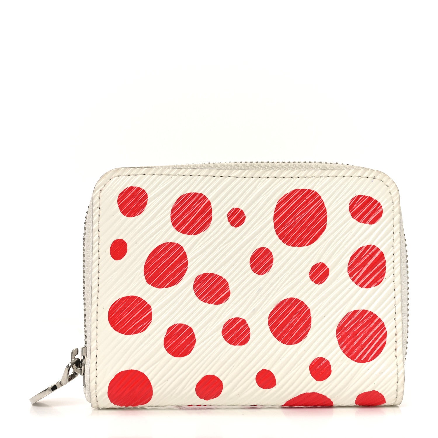 Louis Vuitton LV X YK Kusama Epi Zippy Coin Purse White 1 of 7