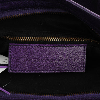 Balenciaga Agneau Classic Hardware Velo Dark Violet 6 of 9