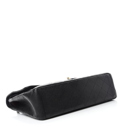 Chanel Caviar Quilted Maxi Double Flap Black 4 of 15