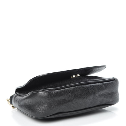 Gucci Pebbled Calfskin Small Soho Flap Crossbody Black 4 of 10