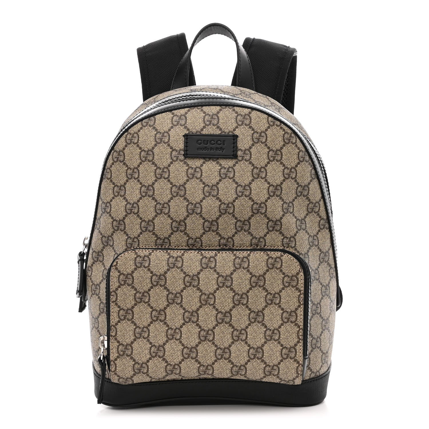 Gucci GG Supreme Monogram Small Eden Day Backpack Black 1 of 12