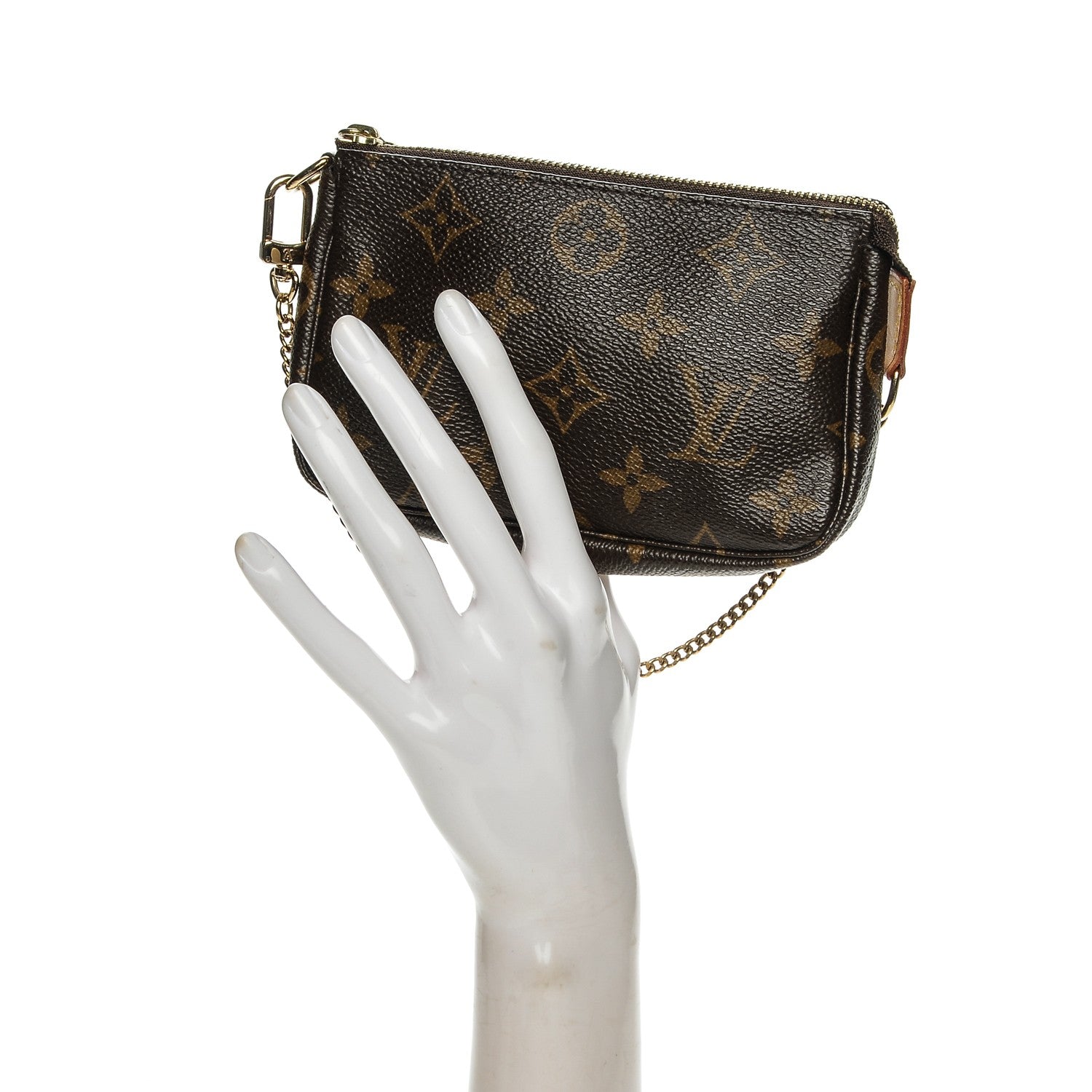 Louis Vuitton Monogram Mini Pochette Accessories 2 of 6