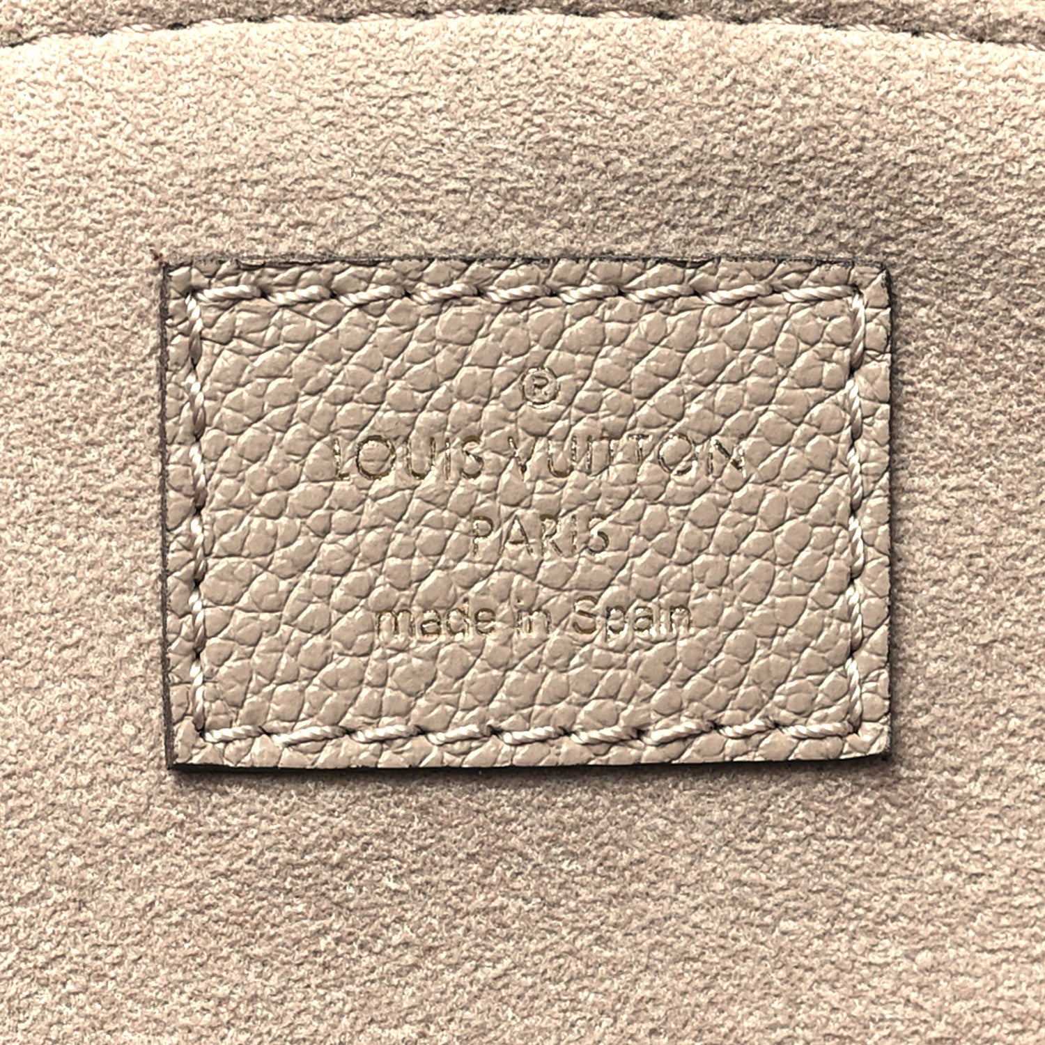 Louis Vuitton Empreinte Monogram Giant Petit Palais Tourterelle Creme 6 of 9